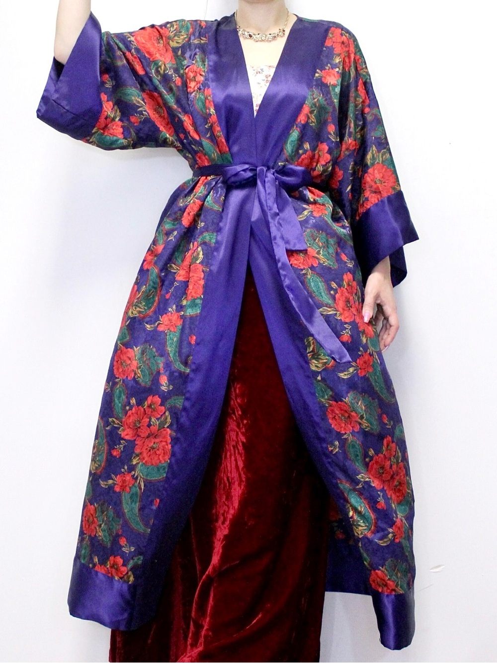 Vintage Victoria’s Secret Robe Gold Label Floral